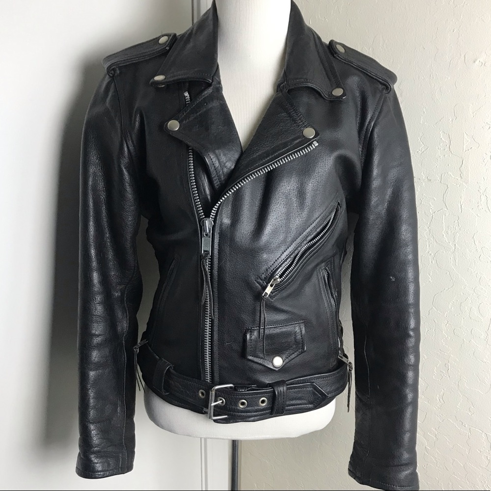 Vintage Shelter USA Leather Jacket